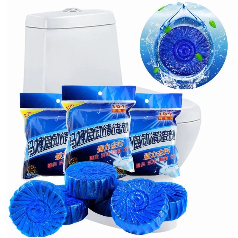 Toilet Sparkle 10-Pack: Unleash the Ultimate Cleaning Power for a Spotless, Germ-Free Bathroom Experience-KD104